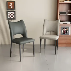 Leisure Dining Chair Home Backrest Restaurant Dining Table Chair Comfortable Seat for Kitchen Room Accent Chair