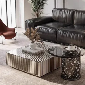 Luxury Elegant Coffee Table Modern Nordic Stylish Simple Chic Living Space Tafel Salontafel Living Room Furniture