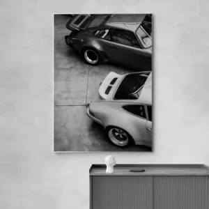 Modern Minimalist Wall Art Black and White Sports Cars Pictures HD Canvas Printed Posters Home Guest Bedroom Decorations