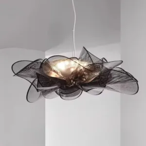 Nordic Classic Ceiling lamps Black/White PVC Modern Designer Lamp Bedroom Home Decor Lighting Dining Room LED Pendant Lights