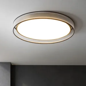 Bedroom lamp led ceiling lamp ultra-thin round modern simple Nordic restaurant living room lamp study balcony lights