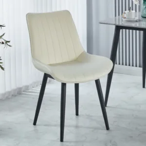 Stable Dining table and chairs Premium family dining chair Modern stool Hotel restaurant Commercial back chair solid