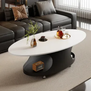 Modern Nordic Side Table Italian Vintage Luxury Storage Coffee Table European Trendy Table Basse Living Room Furniture
