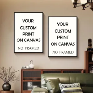 Dewprint Personalized Custom Canvas Prints Photo Custom Poster Family Life Pets Anime Birthdays Weddings Scenery Home Decor