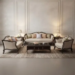 European Style Living Room Sofa Recliner Corner Couch Luxury Designer White Modern Furniture Lazy Armchair Comfort Seating Set
