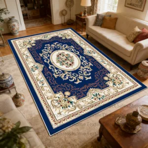 Persian Retro Large Living Room Sofa Carpet Antiskid Machine Washable Decoration Bedroom Large Size Rug Soft Parlor Luxury Mat