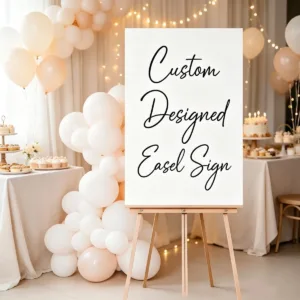 Custom-designed Signage, Modern Graduation Party Posters, Personalized Art Boards, Custom Posters, Unique Decor Items.