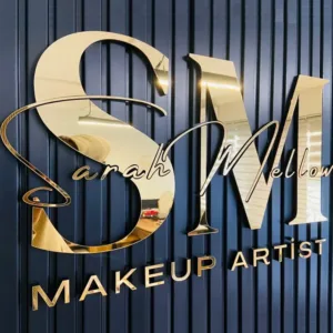 Customized 3D Business Logo Sign Laser Cut Acrylic Wall Mounted Name Sign Beauty Salon/Office/Shop/Home/Dental/SPA Decor