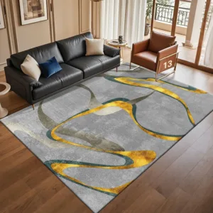 New Modern Light Luxury Abstract Carpet for Living Room Coffee Tables Sofa Rugs Bedroom Soft Floor Mat Home Decoration Rugs