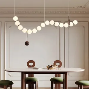 Nordic home decoration, stair chandelier, living room and dining room Pendant lights, ceiling light, indoor lighting