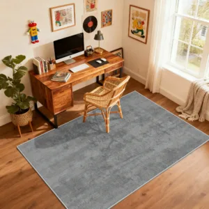 VIKAMA Luxury-Style Bedroom Floor Mat, Living Room Carpet, Office Desk Chair Non-Slip And Easy-To-Clean Cushion, Home Decoration