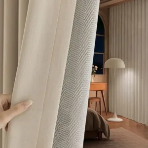 310CM Height Custom Size Chenille Window Curtain Blackout Sound Insulation Curtain For Bedroom Living Room Thickening Curtain