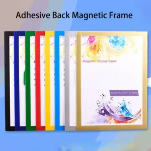 Adhesive Back Magnetic Frame Convenient PVC A4/A3 Photo Frame Wall Sticker Office Picture Frames & Albums Home Frame Decoration