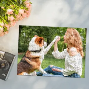 35/300/500/1000pcs Personalized Custom Photo Puzzle Personalized Jigsaw Puzzles DIY Wooden Puzzle Gifts For Her Him