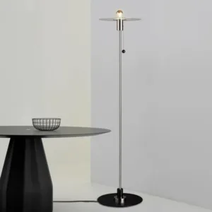 Italian Designer Simple Floor Lamp Modern Silver Standing Lamp For Living Room Bedroom Indoor Decor Mimimalist Corner Floor Lamp