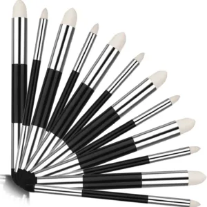 2/4/6/12 Pcs Artist Blending Sponge Pen Double Headed Rubbing Brush Dual Tip Sketching Wipe Pen Drawing Art Blenders Tools