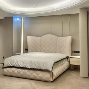 #Bedroom Furniture Set Leather Italian Beds By Large Double Wooden Soft