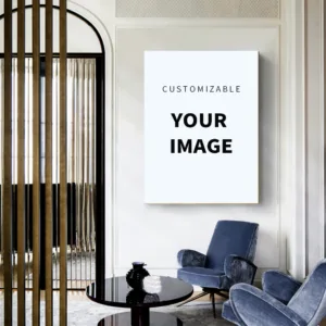 Individualization Figure Photo Customized Printing Canvas Poster Portrait Family Children Pets Wedding Dress Photo 50X70 60X90