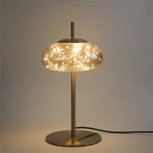 Nordic Creative Starry Sky Floor Lamps LED Light Luxury Art Desktop Decorative Lights Bedroom Bedside Study Lighting Table Lamp