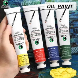 50ml Marie's Oil Paints,Professional Oil Based Pigments Art Supplies for Craft Painting,Rich Colors,Gifts for Artist,Beginners