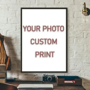 Custom Canvas Painting HD Print Custom Your Picture Personalized Wall Art Poster Photos for Living Room Home Decor Gift Poster