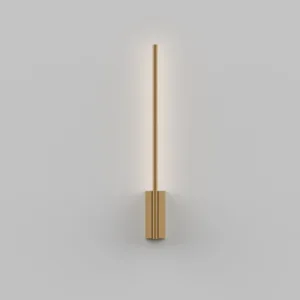 LED Vintage Gold Wall Sconces for Hall, Indoor TV Danish Wall Sconces, Modern Macarons Beside Wall Lamp for Living Room Bedroom