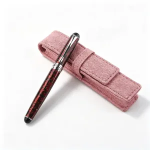 Jinhao 750 Rollerball Pen Red Marble Pattern Metal Ballpoint Pen Luxury Business Signature Writing Pen Case