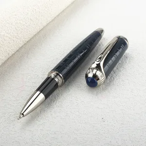 Wholesale Luxury Engraved Metal Ballpoint Pen Business Signature Roller Ball Pen Sleeve For Corporate Gift