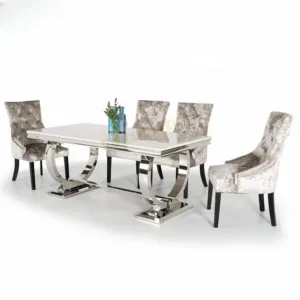 # Dining Room Furniture Modern Dining Table Set 6 Seater Nordic Restaurant