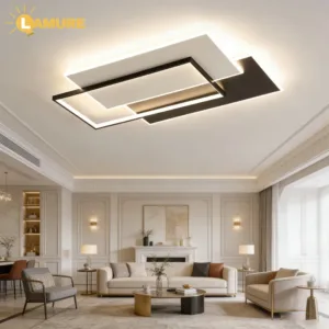 Modern Dimmable LED Ceiling Lamps Simple Living Room LIghts Lustre Home Decor Bedroom Study Dining Room Lighting Indoor Fixtures