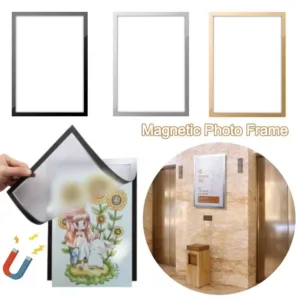 A3 A4 8.5x11inch Magnetic Photo Frame Poster Certificate Artwork Self Adhesive Magnetic Picture Frames Photo Display