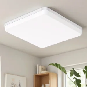 Modern LED Ceiling Lamp 18-48W Flush Mount 3000K-6000K Daylight Home Lighting for Bedroom Living Room Kitchen Hallway