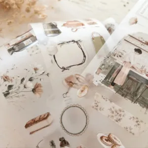 Creawithgaby Studio Vintage Soul Bakery Meadow Breeze Washi Paper Tape Plan DIY Card Making Scrapbooking Decorative Sticker