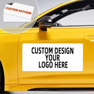 Personalized Custom Design Car Magnetic Sticker Custom Logo Photo Magnet Waterproof Removable Vehicle Door Magnet Car Exterior