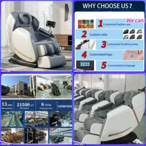 for Guoheng Best Electric Massage Chair Zero Gravity Luxury 8D Full Body Massager Armchair Home Spa Relaxation Furniture