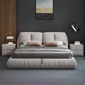 #DoubleBeds for180x200cm LuxuryHeadboard Bed Racks And Frame Beds OnClearance Home CompleteBedroom Furniture Queen Beds On Offer