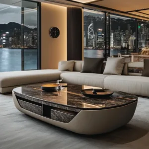 Nordic Luxury Coffee Table Modern Simple Living Room Coffee Tables Designer Villa Home Furniture Mesas De Centro Para Sala FYCT