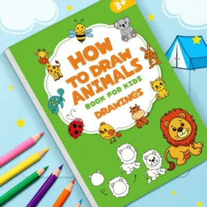 A Guide for Drawing Anything for Art Enthusiasts, Drawing Guide, Birthday and Christmas Gift, Creative Learning of Drawing and Coloring