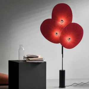 Modern Nordic Minimalism Fan Shaped Sofaside Floor Lamp Homestay Living Room Designer Lamps Bedroom Home Lighting Decor Fixtures