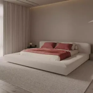 *Modern Luxury King Bed 180x200cm Cadre De Lit Headboard Beds On Clearance King Size Beds Single Bed Cheap Full Size Queen Bed