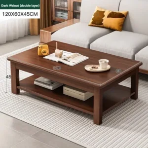 Solid Wood Coffee Table For Home Use, Modern, Simple, Small-sized, Multifunctional Tea Table For Rent, Simple Low Table For Rent