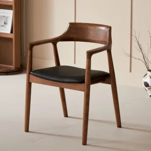 Nordic Design Armchair Dining Chairs Salon Kitchen Ergonomic Dining Chairs Wood Luxury Mesas De Restaurante Kitchen Furniture