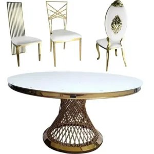 #Double Layer Glass Dining Dragon Mart Dubai Drop Leaf and Chairs Eero Saarinen Tulip Electric Room Sets Elegant Banquet Table