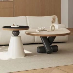 Display Nordic Coffee Table Italian Modern Luxury Trendy Side Table Vintage European Stolik Kawowy Living Room Furniture