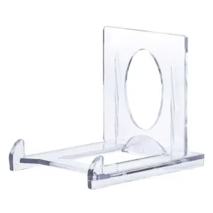 Shelf Clear Display Stand Adjustable Multipurpose Picture Frames Rack Transparent Mini Display Easels