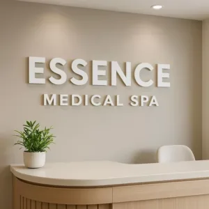 Custom Logo Wall Sign 3D Laser Cut Beauty Salon Sign, Business Signboard Personalized Logo Sign Company Logo For Wall Decoration