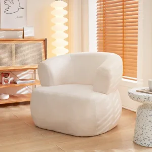 Luxury Cashmere Makeup Chair Furniture Armchairs Luxury Living Room Single Sofa Chairs Design Balcony With Backrest Armchair