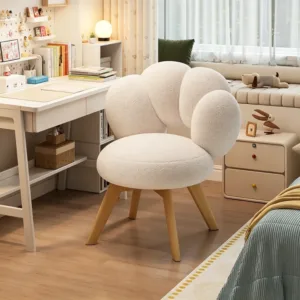 Modern Dressing Chair Designer Home Armchair Living Room with Backrest Fashion Fauteuil Salon Household Bedroom Chair