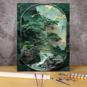 Paint By Numbers Kits On Canvas Scenery DIY Frameless 40x50cm Oil Painting By Numbers Landscape Handpaint Wall Art Home Decor