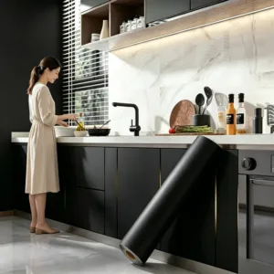 Modern Style Wallpaper Easy To Use Waterproof Self-Adhesive Contact Paper Perfect for Furniture Cabinets Kitchen Decor Stickers